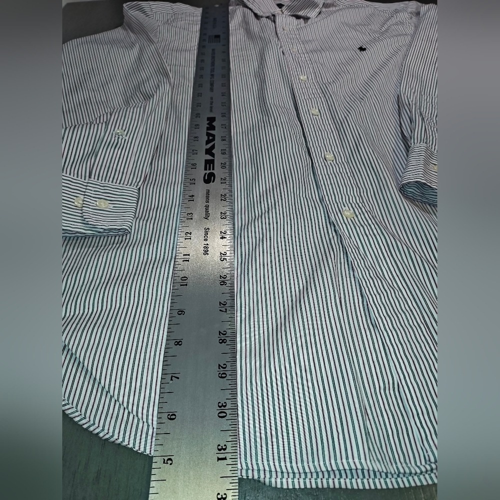 Polo Ralph Lauren Men's Long Sleeve Striped Button Shirt Classic Fit 16.5 32/33 - Picture 7 of 11